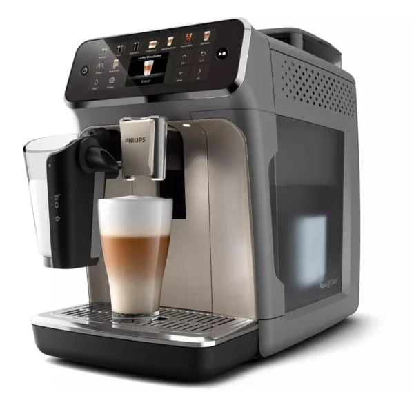 Philips 5500 LatteGo Super Automatic Espresso, Cappuccino, & Latte Machine with SilentBrew EP5544/90 - Image 3