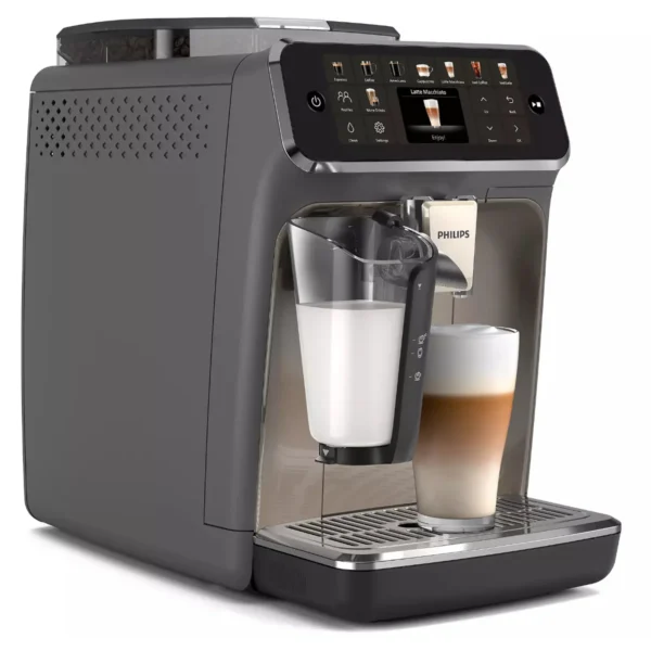 Philips 5500 LatteGo Super Automatic Espresso, Cappuccino, & Latte Machine with SilentBrew EP5544/90 - Image 4