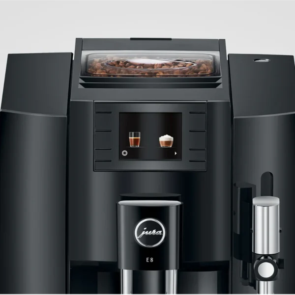 Jura E8 Piano Black Automatic Coffee Machine 15400 - Image 6